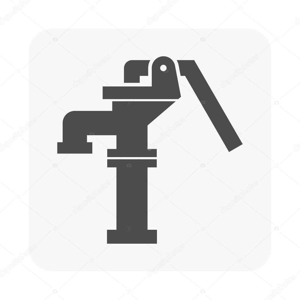 water well pump icon