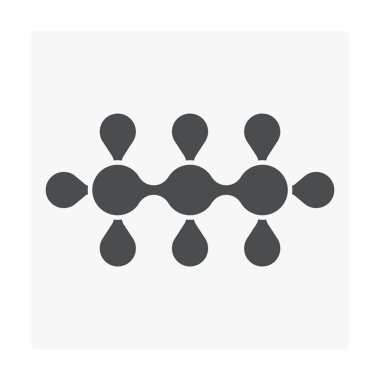 gaz molekülü simgesi