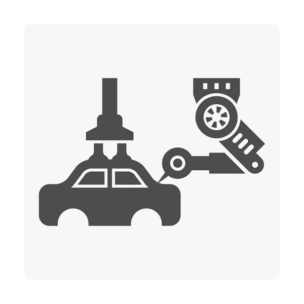 Icono de fabricación de coches — Vector de stock