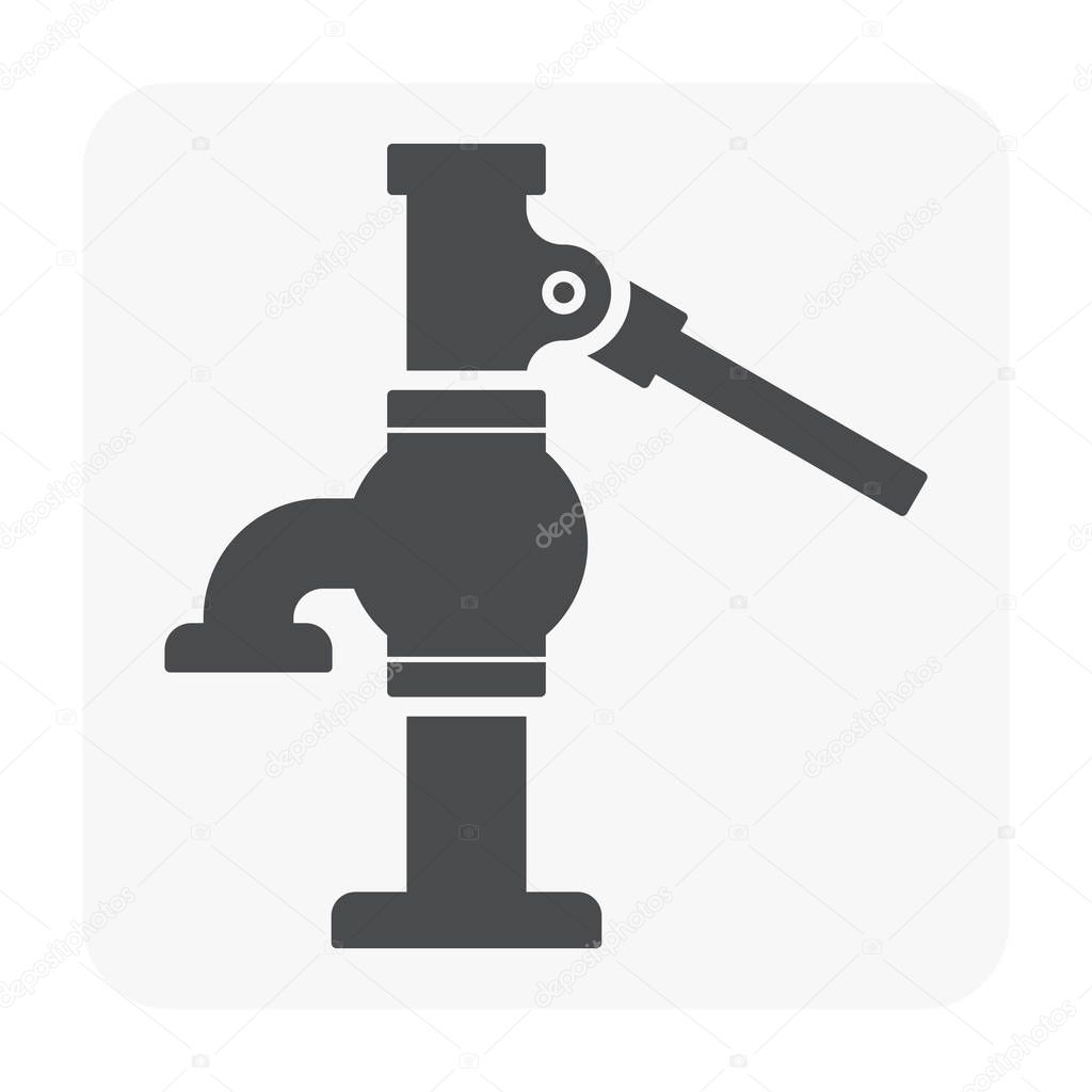 water well pump icon