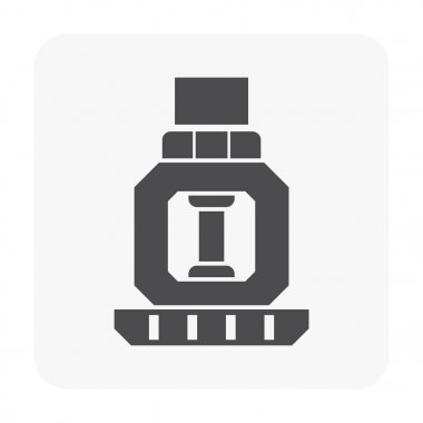 Yangın yağmurlama simgesi Beyaz.