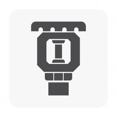 Yangın yağmurlama simgesi Beyaz.