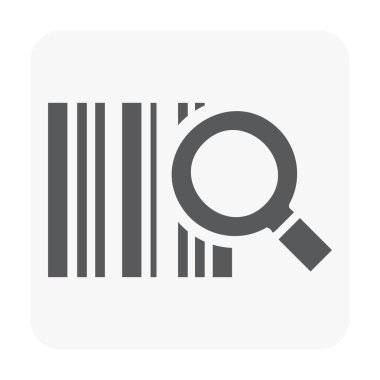 Barkod simgesi Beyaz.