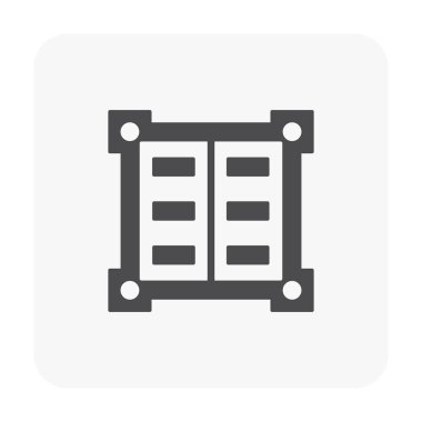 Sevkiyat simge siyah 