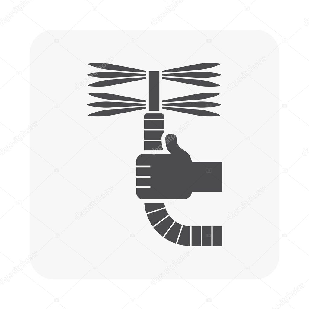 duct cleaning icon