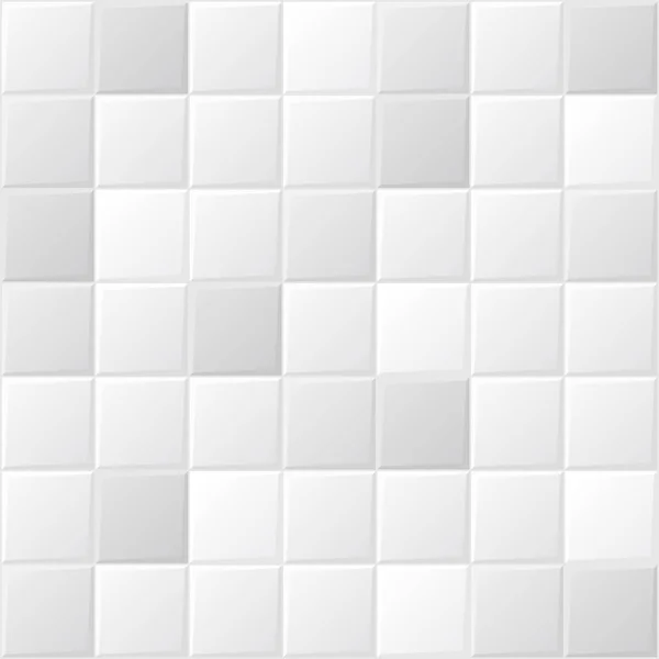 Белый фон плитки — стоковый вектор
