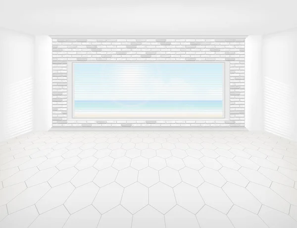 Tile floor background — Stock Vector