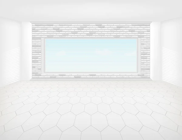 Tile floor background — Stock Vector