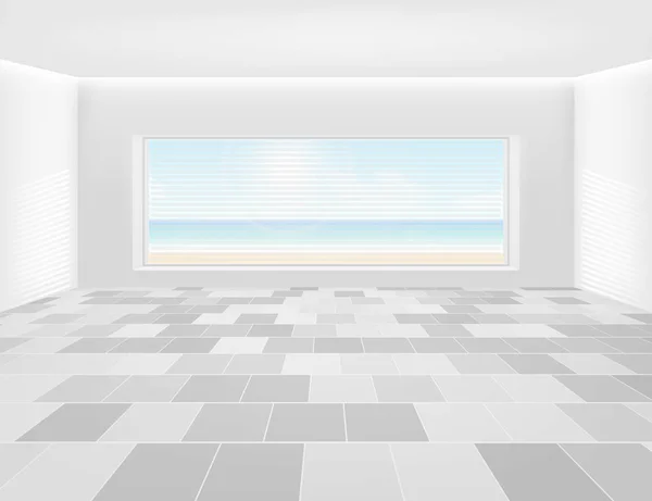 Tile floor background — Stock Vector