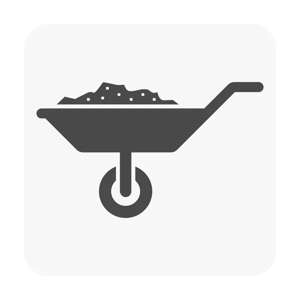 Soil excavation equipment — Stock Vector