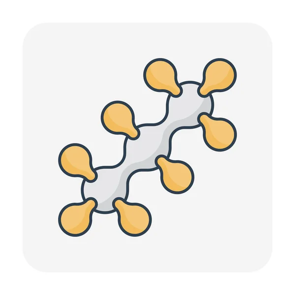 Ícone de molécula de gás —  Vetores de Stock