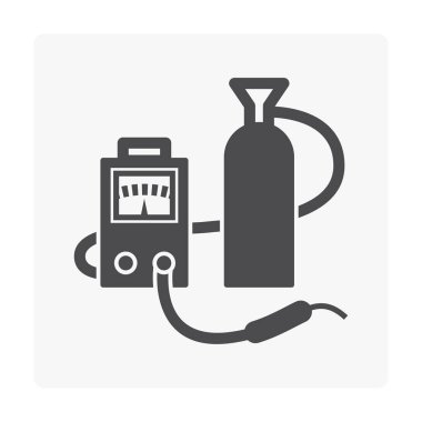 Kaynak simgesi siyah 