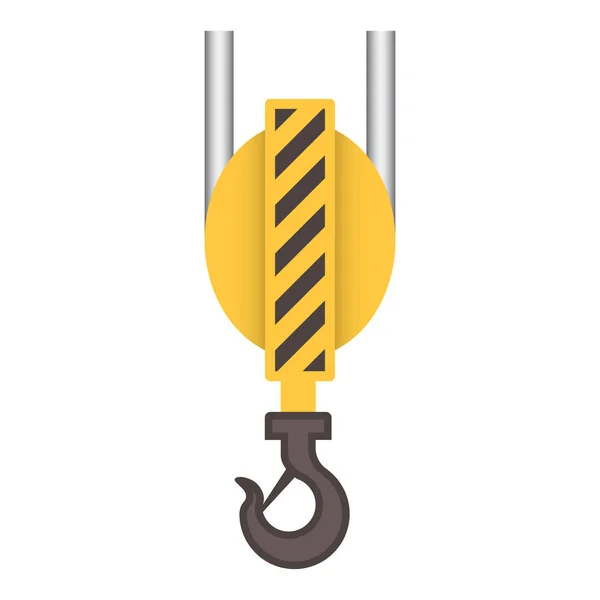 Crane hook icon — Stock Vector