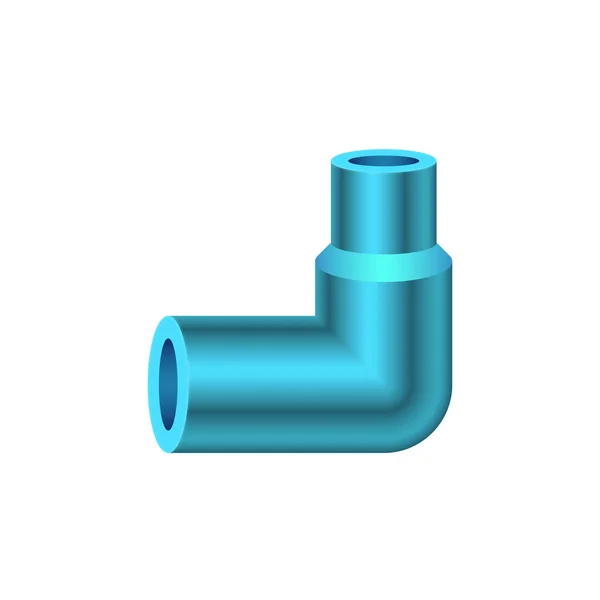 Pipe fitting icon — Stock Vector