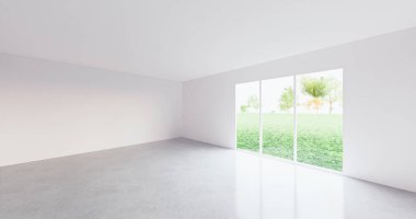 3D habitación vacía