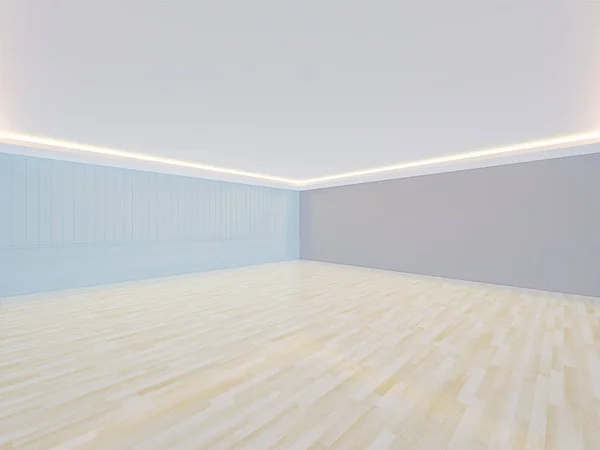 3d пустая комната — стоковое фото