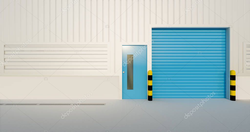 factory and shutter door