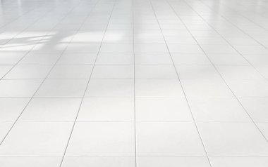 white tile floor clipart