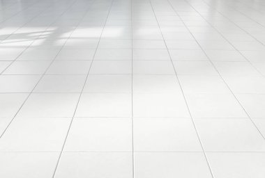 white tile floor clipart