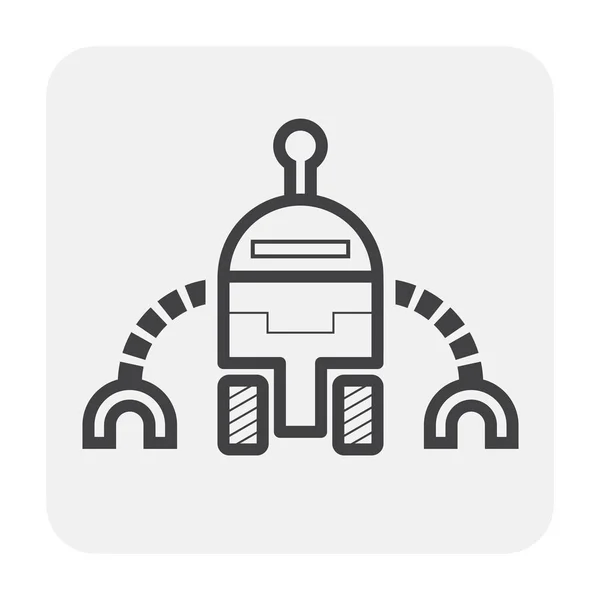 Robot Vector Icono Diseño — Vector de stock