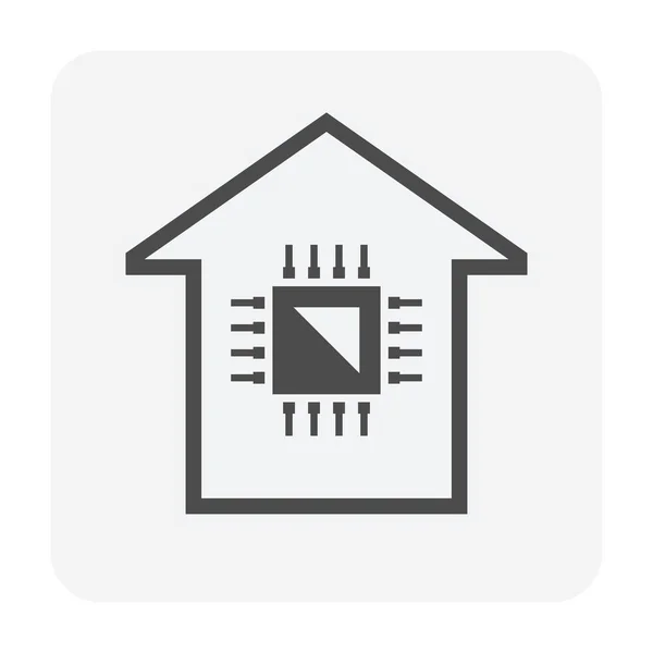 Smart-Home-Ikone — Stockvektor