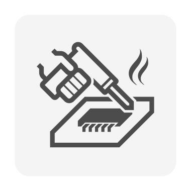 Lehim vektör simgesi