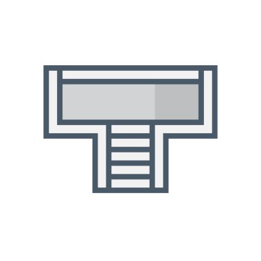 zemin boşaltma simgesi