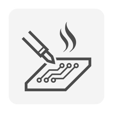 Lehim vektör simgesi