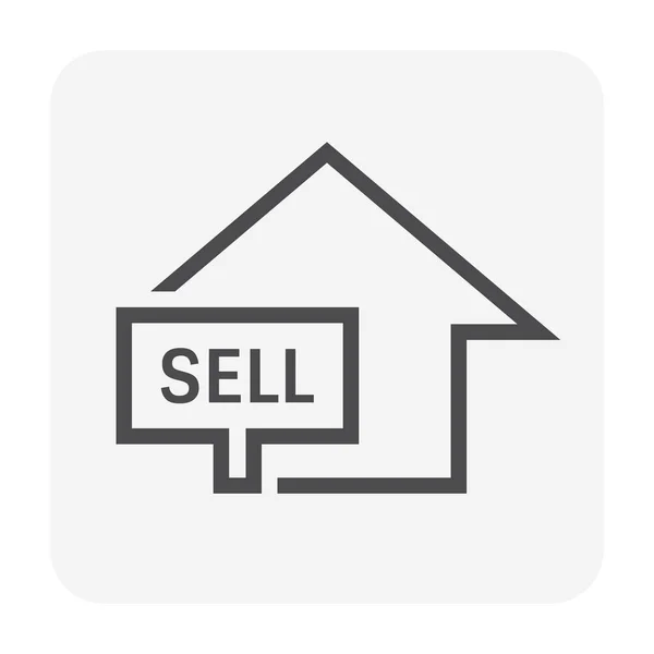 Real estate icon — Stock Vector