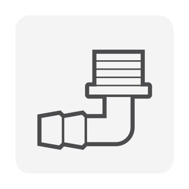 Boru bağlantı simgesi