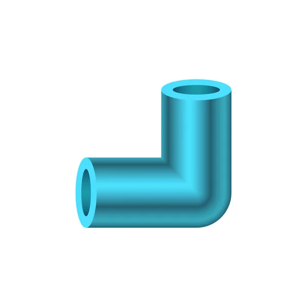 Icono de instalación de tubería — Vector de stock