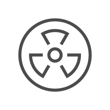 radyoaktif madde simgesi