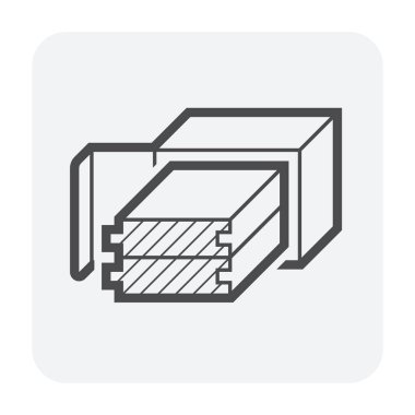 Ahşap zemin simgesi