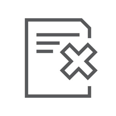 Belge vektör simgesi