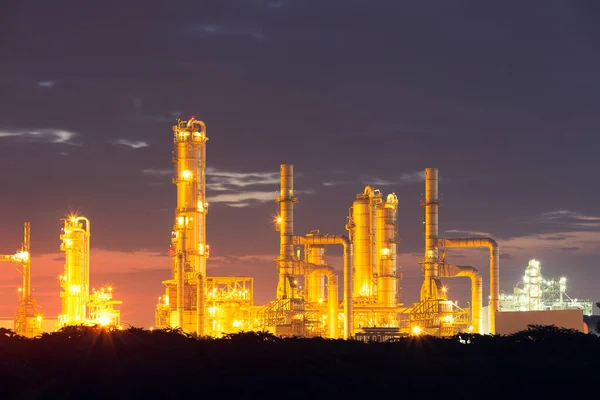 Petrol rafineri fabrikası — Stok fotoğraf