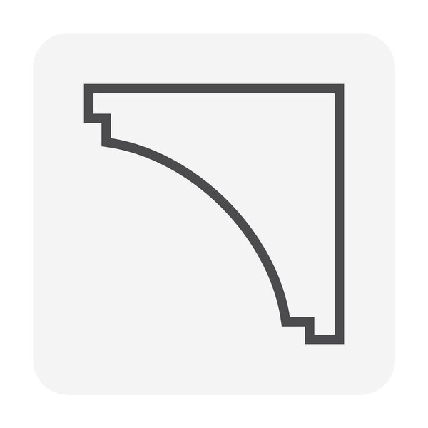 crown cornice icon