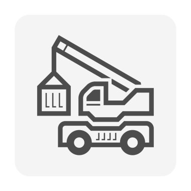 Vinçler-Mobil vinç simgesi