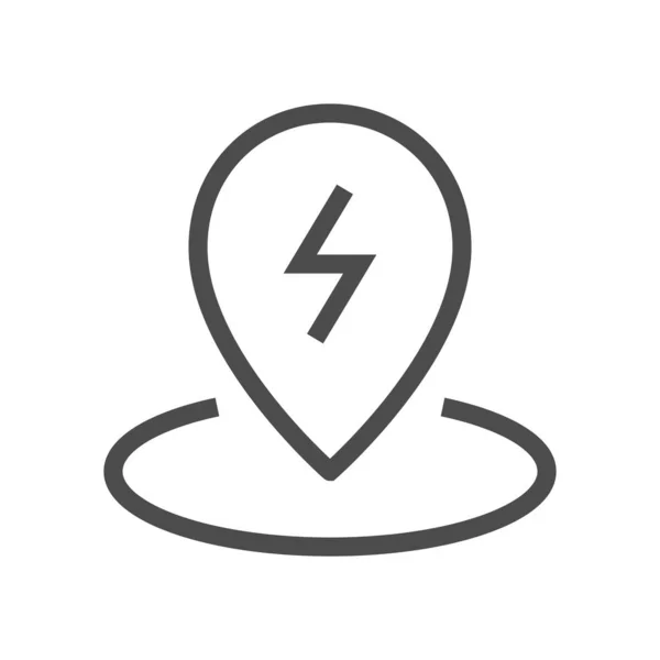 Charging point icon — 스톡 벡터