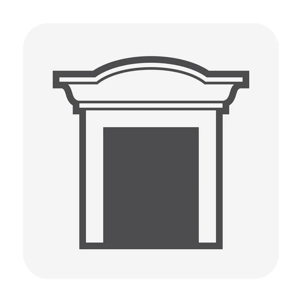 Crown cornice icon — Stock Illustration Crown cornice icon Royalty Free Stock Vectors