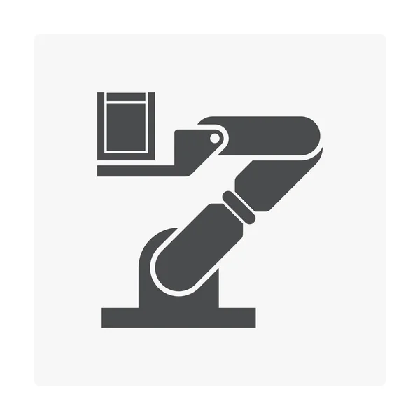 Robot arm icon — Stock Vector