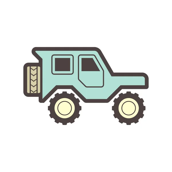 Icono de carretera — Vector de stock