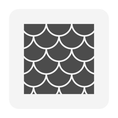 Çatı kiremit simgesi