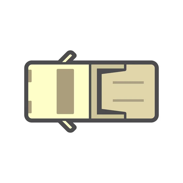 Icono de accesorio de recogida — Vector de stock