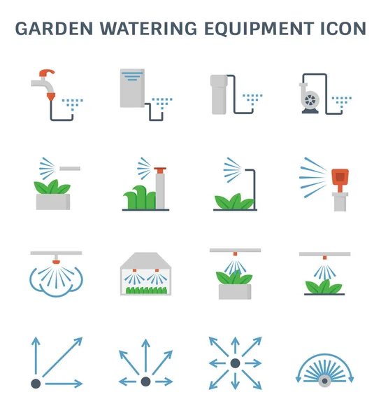 Ícone de rega jardim —  Vetores de Stock