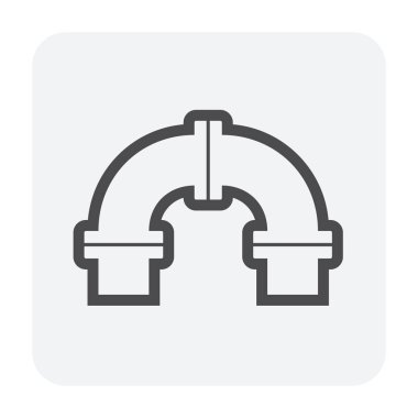 Boru bağlantı simgesi