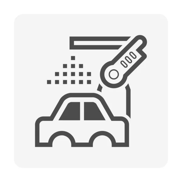 Auto carrosserie verf pictogram — Stockvector