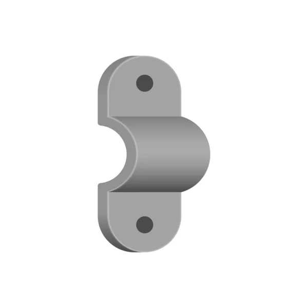 Icono de soporte de tubería — Vector de stock