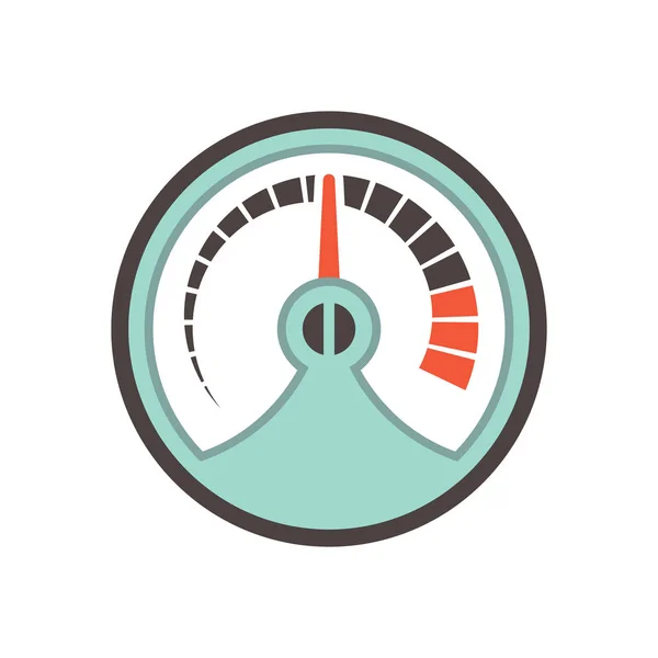 Gauge meter icon — Stock Vector