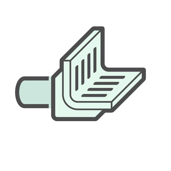 Floor drainage icon — Stock Vector
