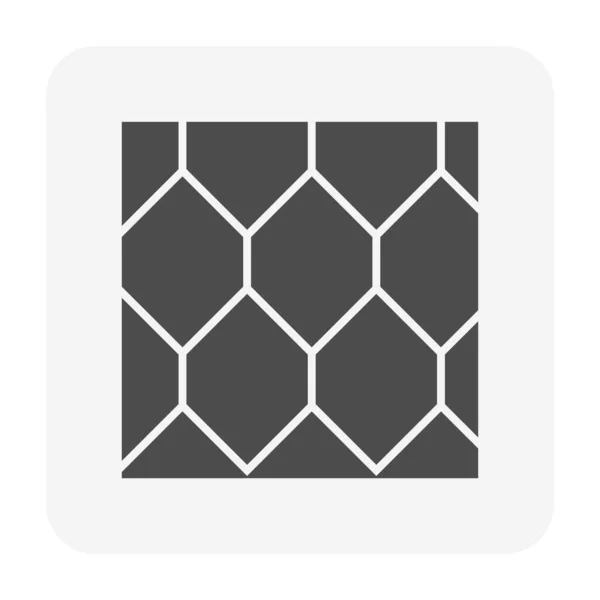 Icône de tuile de toit — Image vectorielle